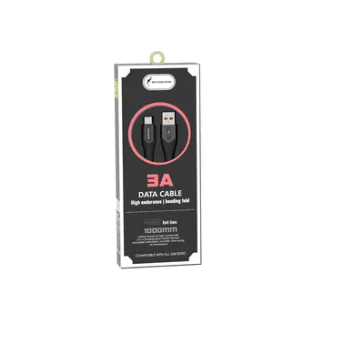 Кабель SkyDolphin S01T USB - USB Type-C (M/M), 1 м, Black (USB-000583)