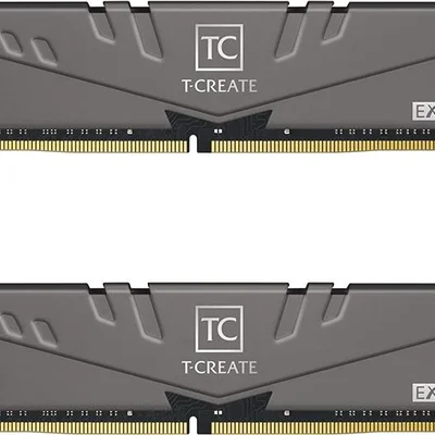 Модуль пам`яті DDR4 2x8GB/3200 Team T-Create Expert Gray (TTCED416G3200HC16FDC01)