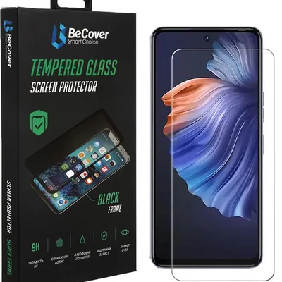 Захисне скло BeCover для Tecno Camon 19 Neo (CH6i) Crystal Clear Glass 3D (708134)