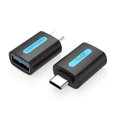 Перехідник Vention USB Type-C - USB V 3.0 (M/F), Black (CDUB0) Перехідник Vention USB Type-C - USB V 3.0 (M/F), Black (CDUB0)