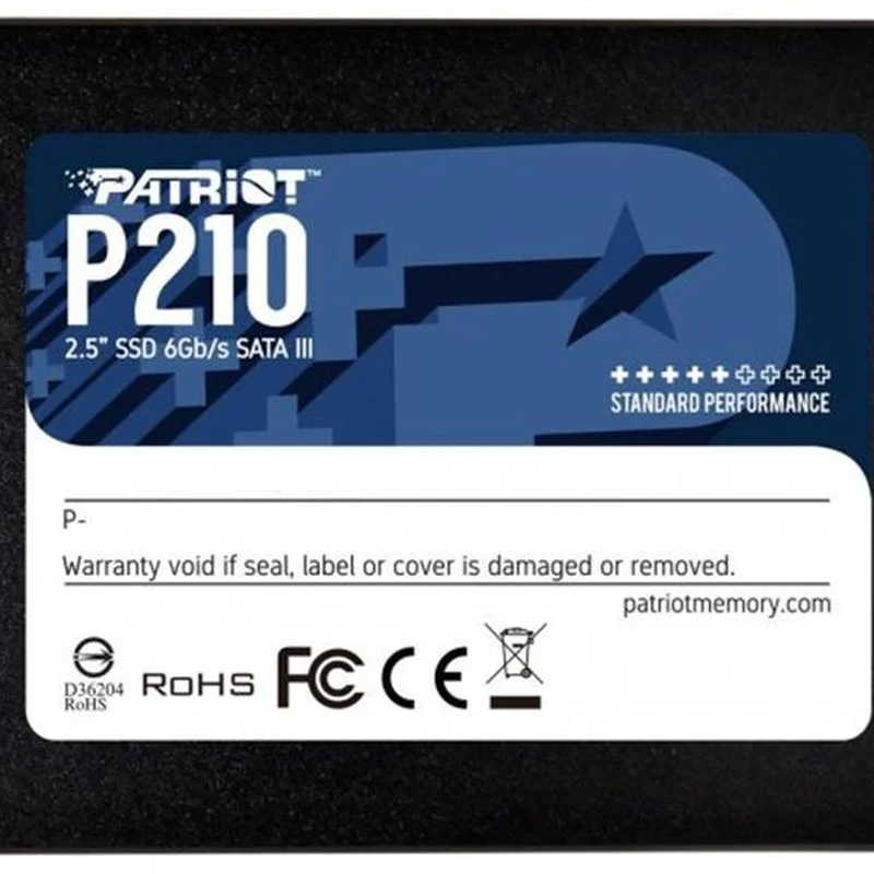 Накопичувач SSD 1TB Patriot P210 2.5" SATAIII TLC (P210S1TB25)