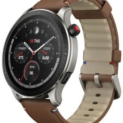 Смарт-годинник Xiaomi Amazfit GTR 4 Vintage Brown Leather