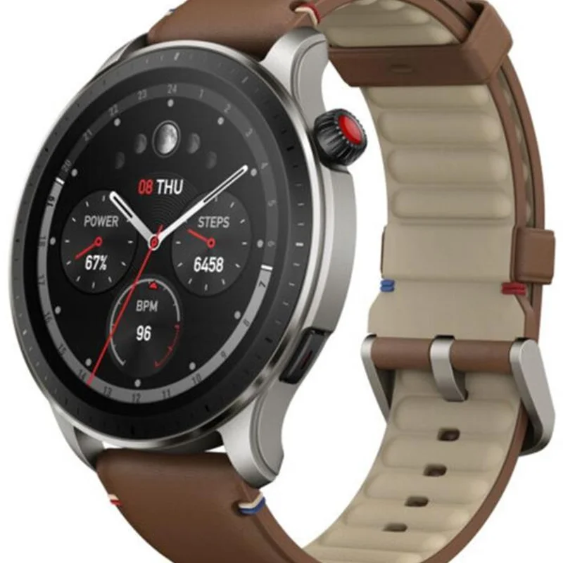 Смарт-годинник Xiaomi Amazfit GTR 4 Vintage Brown Leather