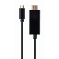Кабель Cablexpert USB Type-C - HDMI (M/M), 2 м, чорний (A-CM-HDMIM-02)
