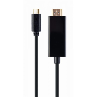 Кабель Cablexpert USB Type-C - HDMI (M/M), 2 м, чорний (A-CM-HDMIM-02)