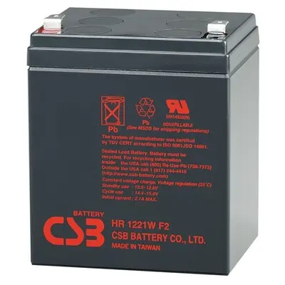 Акумуляторна батарея CSB 12V 5AH (HR1221WF2/04409) AGM Акумуляторна батарея CSB 12V 5AH (HR1221WF2/04409) AGM