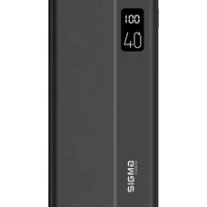 Універсальна мобільна батарея Sigma X-power SI40A3QL 40000mAh Black (4827798424117)