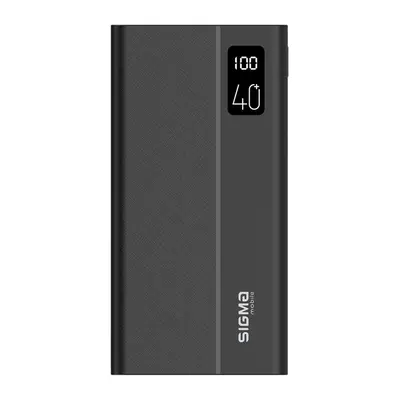 Універсальна мобільна батарея Sigma X-power SI40A3QL 40000mAh Black (4827798424117) Універсальна мобільна батарея Sigma X-power SI40A3QL 40000mAh Black (4827798424117)