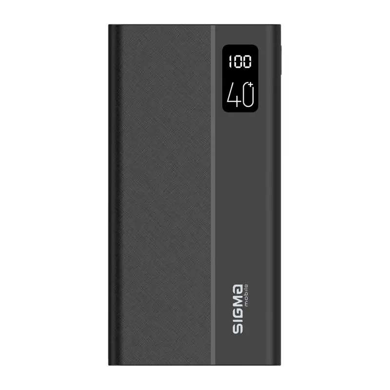 Універсальна мобільна батарея Sigma X-power SI40A3QL 40000mAh Black (4827798424117) Універсальна мобільна батарея Sigma X-power SI40A3QL 40000mAh Black (4827798424117)