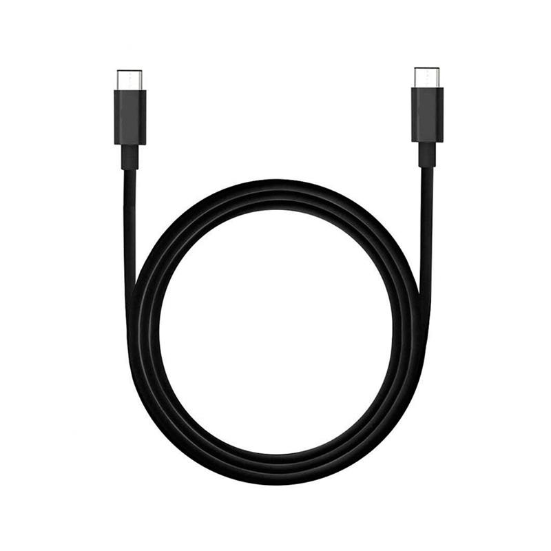 Кабель Ikos USB Type-C - USB Type-C (M/M), 1 м, Black (0008-DEC)