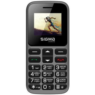 Мобільний телефон Sigma mobile Comfort 50 Hit 2020 Dual Sim Grey (4827798120927)