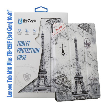 Чохол-книжка BeCover Smart для Lenovo Tab M10 Plus TB-125F (3rd Gen)/K10 Pro TB-226 10.61" Paris (708316)