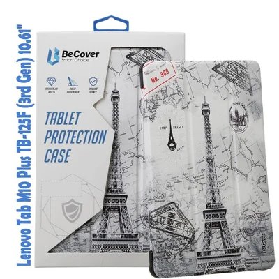 Чохол-книжка BeCover Smart для Lenovo Tab M10 Plus TB-125F (3rd Gen)/K10 Pro TB-226 10.61" Paris (708316)