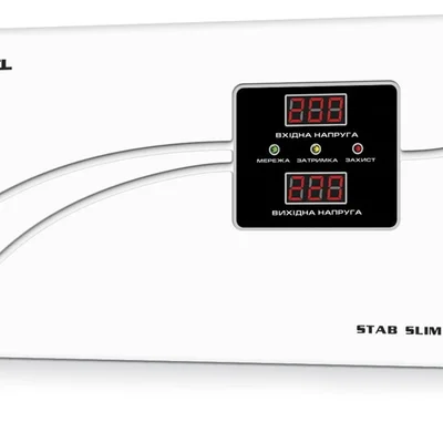 Стабілізатор REAL-EL STAB SLIM-500 White