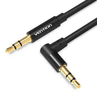 Кабель Vention 3.5 мм - 3.5 мм (M/M), 1 м, Black (BAKBF-T) Кабель Vention 3.5 мм - 3.5 мм (M/M), 1 м, Black (BAKBF-T)