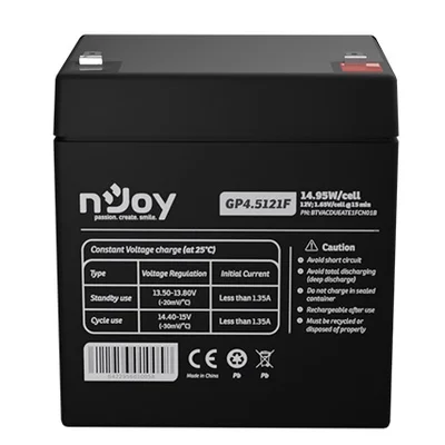 Акумуляторна батарея Njoy GP4.5121F 12V 4.5AH (BTVACDUEATE1FCN01B) AGM