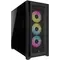 Корпус Corsair iCUE 5000D RGB AirFlow Tempered Glass Black (CC-9011242-WW) без БЖ
