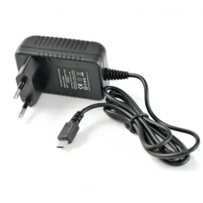 Імпульсний адаптер живлення Yoso 5V 3A 15W microUSB + каб.живл. (LX-005003000/18518)