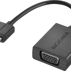 Адаптер Insignia HDMI - VGA (M/F), 0.15 м, Black (NS-PG95503)