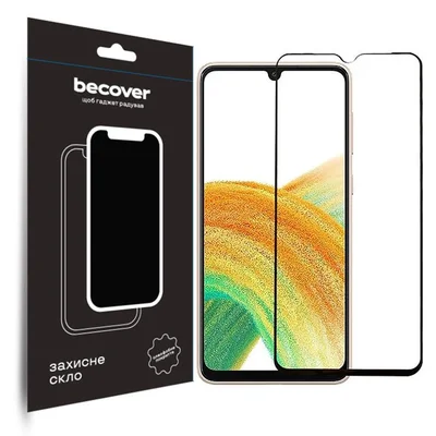 Захисне скло BeCover для Samsung Galaxy A34 5G SM-A346 Black (708840)