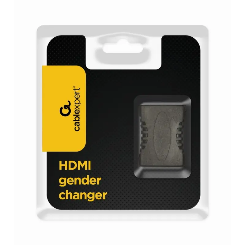 Адаптер Cablexpert HDMI - HDMI (F/F), F19, Black (A-HDMI-FF) Адаптер Cablexpert HDMI - HDMI (F/F), F19, Black (A-HDMI-FF)