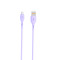 Кабель SkyDolphin S22V Soft Silicone USB - micro USB (M/M), 1 м, Violet (USB-000606)