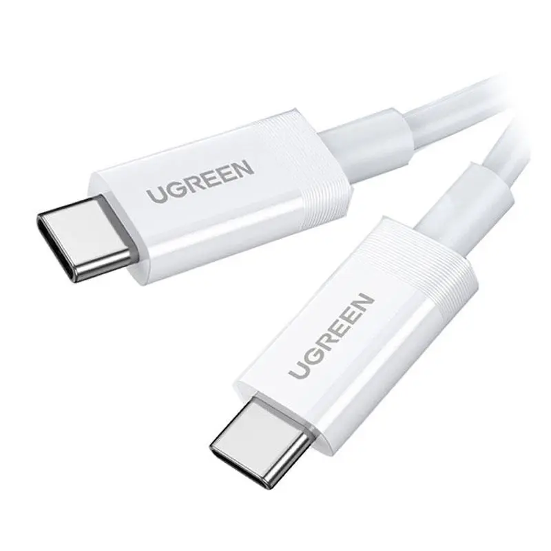 Кабель Ugreen US506 USB Type-C - USB Type-C (M/M), 0.8 м, White (40113) Кабель Ugreen US506 USB Type-C - USB Type-C (M/M), 0.8 м, White (40113)