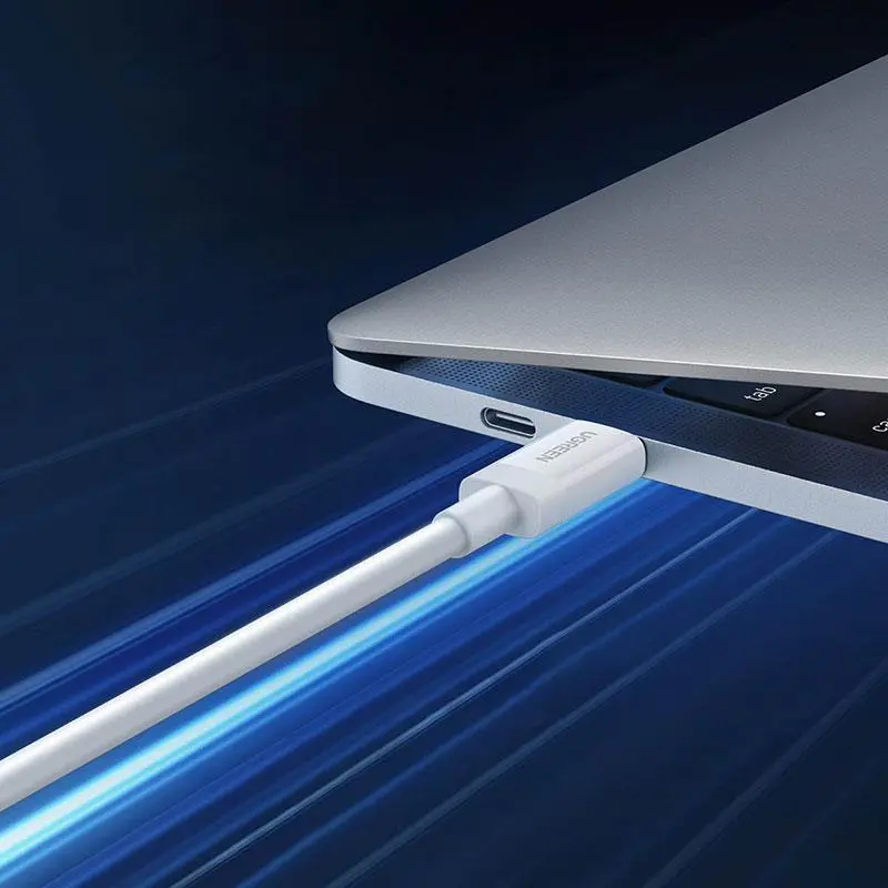 Кабель Ugreen US506 USB Type-C - USB Type-C (M/M), 0.8 м, White (40113) Кабель Ugreen US506 USB Type-C - USB Type-C (M/M), 0.8 м, White (40113)