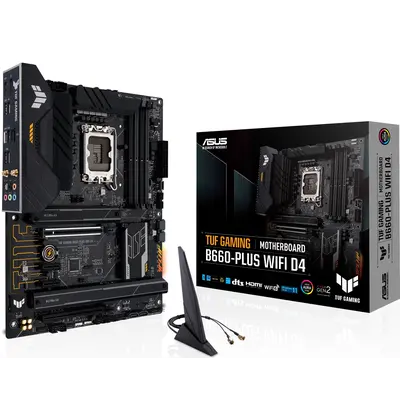 Материнська плата Asus TUF Gaming B660-Plus WiFi D4 Socket 1700