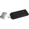 Флеш-накопичувач USB3.2 128GB Type-C Kingston DataTraveler 70 Black (DT70/128GB)