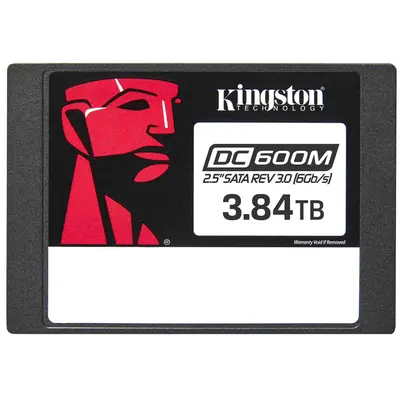 Накопичувач SSD 3.84TB Kingston SSD DC600M 2.5" SATAIII 3D TLC (SEDC600M/3840G)