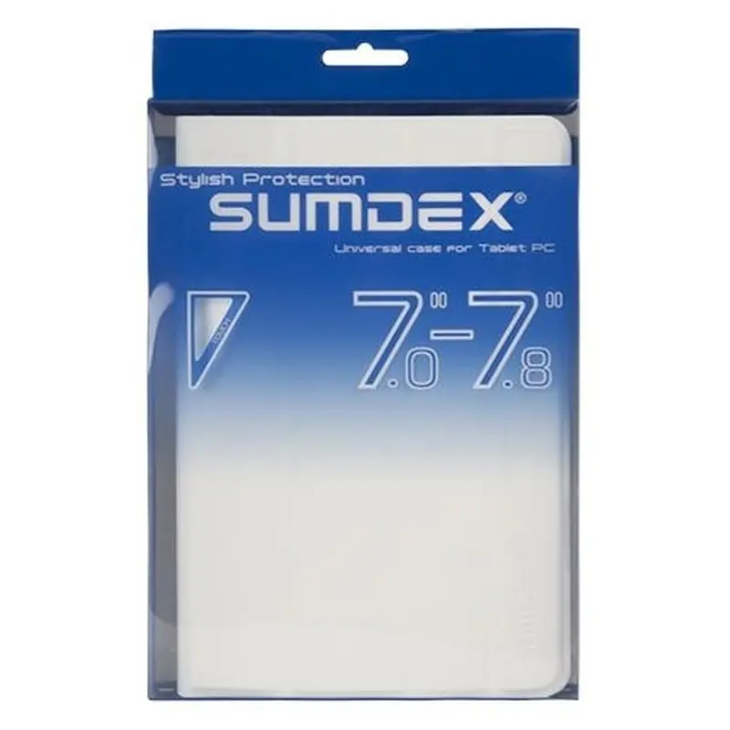 Чохол-книжка Sumdex універсальний 7" White (TCC-700WT) Чохол-книжка Sumdex універсальний 7" White (TCC-700WT)