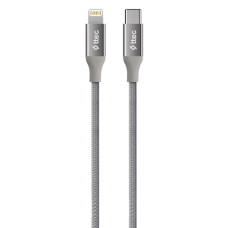 Кабель Ttec AlumiCable USB Type-C - Lightning (M/M), 1.5 м, Space Gray (2DK41UG)