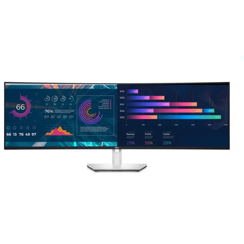 Монітор Dell 49" U4924DW IPS Black Curved (210-BGTX) Монітор Dell 49" U4924DW IPS Black Curved (210-BGTX)