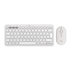 Комплект (клавіатура, миша) бездротовий Logitech Pebble 2 Combo White (920-012240)