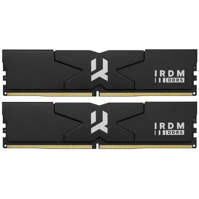 Модуль пам`ятi DDR5 2x32GB/5600 Goodram IRDM Black (IR-5600D564L30/64GDC)