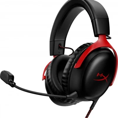 Гарнiтура HyperX Cloud III Black/Red (727A9AA)
