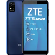 Смартфон ZTE Blade A31 2/32GB Dual Sim Blue