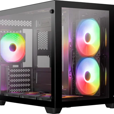 Корпус AeroCool Dryft Mini-G-BK-v2 (ACCS-ES02163.11) Black без БЖ