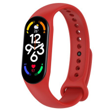 Силіконовий ремінець BeCover для Xiaomi Mi Smart Band 7 Red (707485)