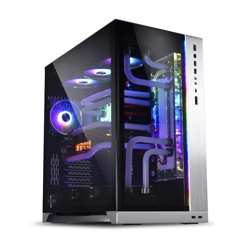 Корпус Lian Li O11 Dynamic XL (ROG) Silver (G99.O11DXL-A.00) без БЖ