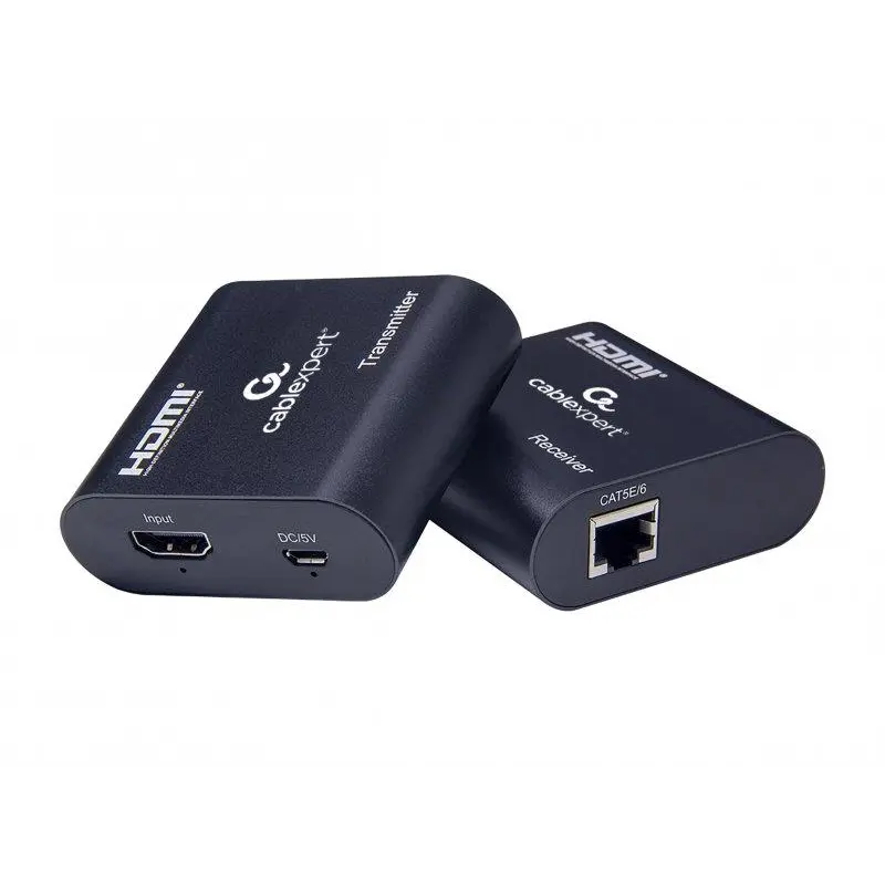 Подовжувач Cablexpert HDMI - RJ-45 (F/F), до 60 м, Black (DEX-HDMI-03) Подовжувач Cablexpert HDMI - RJ-45 (F/F), до 60 м, Black (DEX-HDMI-03)
