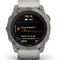 Смарт-годинник Garmin Fenix 7X Pro Sapphire Solar Titanium with Grey/Orange Band (010-02778-64)