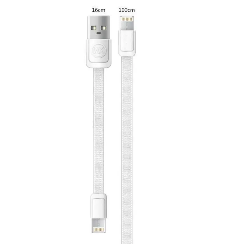 Кабель WK WDC-009 M&S USB - Lightning + micro USB (M/M), 1 м, White (2000700000063) Кабель WK WDC-009 M&S USB - Lightning + micro USB (M/M), 1 м, White (2000700000063)