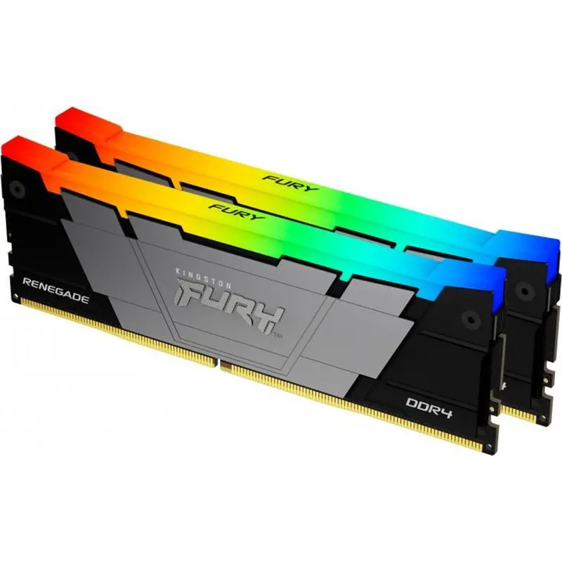 Модуль пам`яті DDR4 2x8GB/3600 Kingston Fury Renegade RGB (KF436C16RB2AK2/16) Модуль пам`яті DDR4 2x8GB/3600 Kingston Fury Renegade RGB (KF436C16RB2AK2/16)