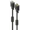 Кабель подовжувач Cablexpert VGA -VGA (M/F), HD15 з 2-ма фер. кільцями, 1.8 м, чорний (CC-PPVGAX-6B) Кабель подовжувач Cablexpert VGA -VGA (M/F), HD15 з 2-ма фер. кільцями, 1.8 м, чорний (CC-PPVGAX-6B)
