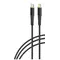 Кабель Intaleo CBFLEXTL1 USB Type-C - Lightning (M/M), 1.2 м, Black (1283126542459)