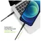 Кабель Intaleo CBFLEXTL1 USB Type-C - Lightning (M/M), 1.2 м, Black (1283126542459)