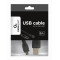 Кабель Cablexpert USB - micro USB V 2.0 (M/M), 0.1 м, чорний (CCP-mUSB2-AMBM-0.1M)