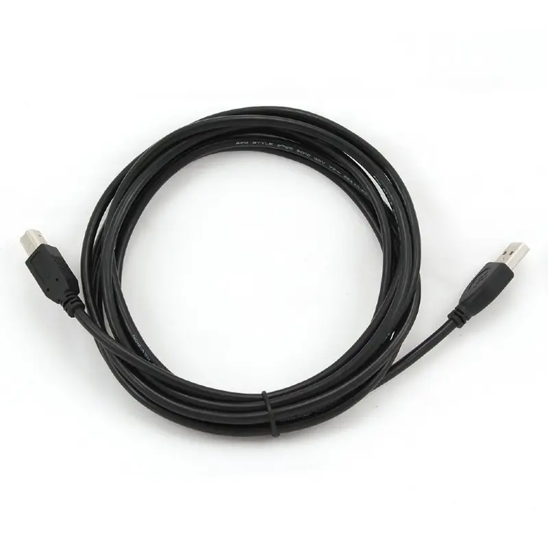Кабель Cablexpert USB - USB Type-B V 2.0 (M/M), 3.0 м, чорний (CCP-USB2-AMBM-10) Кабель Cablexpert USB - USB Type-B V 2.0 (M/M), 3.0 м, чорний (CCP-USB2-AMBM-10)